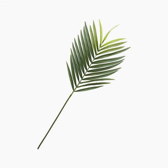 SOLD Large/ Tall Faux Palm Leaf - Picture 3 of 10